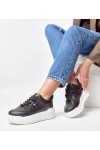 Juodi Sneakers Stiliaus Ant Platformos Alessandra