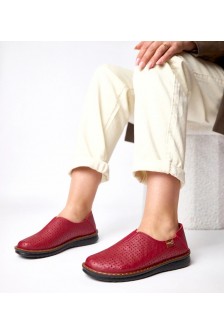 Bordo spalvos ažūriniai pusbačiai Rosa