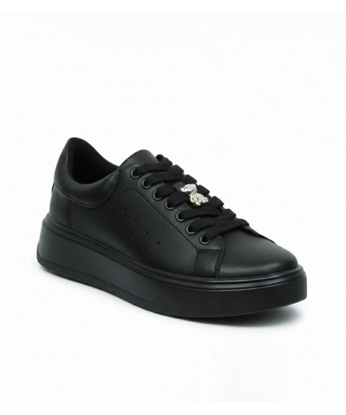 Juodos odos platforminiai sportbačiai Cambell