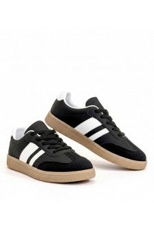 Thérèse juodi platforminiai laisvalaikio sportbačiai