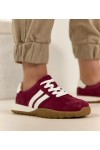 Bordowe Odiniai Sneakers Stiliaus Filippo