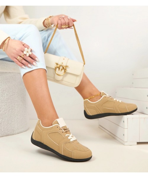 Smėlio Spalvos Sneakers Stiliaus Laisvalaikio batai Damskie Amaryllis