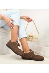 Rudos Spalvos Sneakers Stiliaus Laisvalaikio batai Damskie Amaryllis