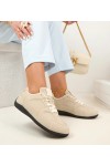 Smėlio Spalvos Sneakers Stiliaus Laisvalaikio batai Damskie Amaryllis