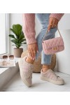 Smėlio Spalvos Odiniai Sneakers Stiliaus Na platformos Filippo