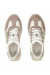 Smėlio Spalvos Odiniai Sneakers Stiliaus Na platformos Filippo