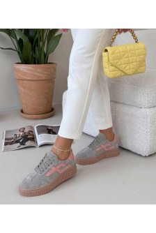 Žalia Cambell natūralios odos sportbačiai