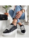 Juodi Sneakers Stiliaus Su Ozdobnymi Wstawkami Layla