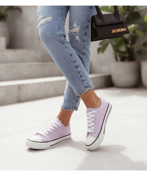 Violetinės Spalvos Casualowe Laisvalaikio batai Manon