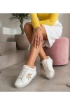 Balti Sneakers Stiliaus Mules Su Ociepleniem I Brokatową Gwiazdą Ella