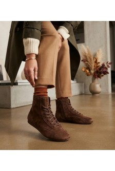 Ruda Sneakers Stiliaus Ocieplane Za Kostkę Pioana